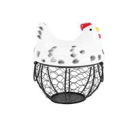 Egg Basket,eggs Holder Basket, Organizer Storage Wrought Wire Restaurant Storage Basket,kitchen Hen