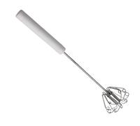 Egg Beater - Baffi | Miscelatore per le mani | Frusta all' in acciaio inossidabile | Utilizzare per il latte per l'agitatore a spinta rotante per battere l'agitazione del battito cardiaco |