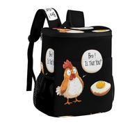 Egg Chicken Bro! Is That You Cooler - Zaino termico per il ghiaccio, per uomo e donna