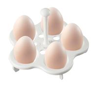 Egg Cooking Stand - Boiled Portion Organizer for Meal Prep | Removable Grip with Frame Design, Stable Pot Placement Tool, Space Saving Serving for Home Stove Counter Utility