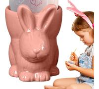 Egg Cup - Ceramic Egg Cup | Bunny Egg Cup | Cute Statable Vintage Egg Cup for Spring Home Decoration, Easter Egg Cup, Perfect For Easter Brunches & Breakfast, Adds A Touch Of Spring To Your Table