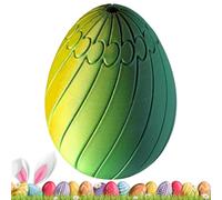 Egg Fidget 3D Printed Spiral Egg Fidget | Easter Égg Relax Toy for Kids Easter Basket Stuffer Filler-| Basket Stuffers Party Favors Kids Adults Stocking Stuffer Classroom