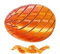 Egg Fidget 3D Printed Spiral Egg Fidget | Easter Égg Relax Toy for Kids Easter Basket Stuffer Filler-| Basket Stuffers Party Favors Kids Adults Stocking Stuffer Classroom