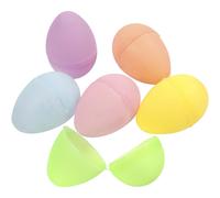 Egg, H: 4,5 cm, D: 3 cm, Pastel Colours, matt, 24asstd