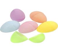 Egg, H: 6 cm, D: 4 cm, pastel colours, matt, 12asstd