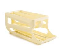 Egg Holder | Automatic Rolling Egg Dispenser | Fruit Drinks Container | For Kitchen Counter Camping Chicken Travel Home Cabinet Drink Food Yogurt Fruit