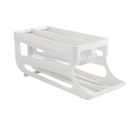 Egg Holder For Fridge - Slide Style Container | Automatic Rolling Dispenser 3 Tier Double Row | For Refrigerator Kitchen Apartment Restaurant Dormitory Prevents Bumps Scratches