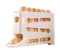 Egg Holder, Four Tier Storage Rack, Large Capacity Eggs Organizer, Countertop Display Stand, Kitchen Storage Solution, Space Saving Arrangement for Restaurant Apartment Shop Farmhouse Table Home