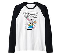 Egg Hunt Crew 2026 Bunny Runny Running Easter Art Maglia con Maniche Raglan
