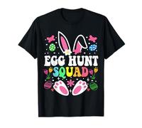 Egg Hunt Squad Egg Hunt Crew Family Happy Easter Bunny Maglietta
