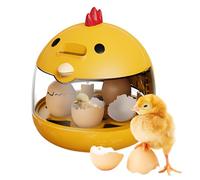 Egg Incubator - Intelligent Temperature Control Automatic Hatching Machine Portable Candler Device, Durable Design for Duck Quail Turkey Poultry Reptile Eggs Farming Home Hatchery Use