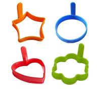 Egg Mold For Breakfast Sandwiches, Pancake Mold, Egg Shaper For Frying Pan, Heat Resistant Cooking Tool Omelettes Shaper For Crumpet Sandwich Burger Breakfast