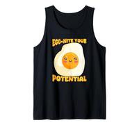 Egg-Nite Your Potential Egg Kawaii Carino Divertente Canotta
