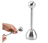 Egg Opener Stainless Steel Egg Cutter Convenient Boiled Cracker Chopper Cutter Eggshell Kitchen Tool stainless steel