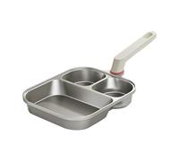 Egg Pans - Frying Pan Skillet for Omelette, Frying Pot with Even Heating, Multi-Purpose Nonstick Cookware for Dosa, Arepas, Tortilla, Sandwich, SIlver, 9.65x8.07x1.5 Inches