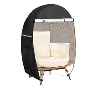 Egg - per sedia Egg sospesa | Pod Swing Loveseat Egğ, 45 x 55 pollici, protezione antivento 420D per patio, prato, giardino, e terrazza