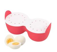 Egg Poacher Cups - Poached Egg Cooker | Silicone Poached Egg Maker | Easy-Release Poach Pods Boiler Steamer for Microwave & Egg Cooking Egg Molds Cups