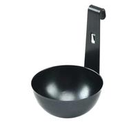 Egg Poacher Insert Stainless Steel Round Cup With Hook 11.5cm | Cookware Insert For Poaching Eggs, Easy Lift Design For Home Kitchen, Restaurant Or Dorm Breakfast, Lunch And Dinner