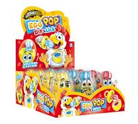 Egg Pop Lecca Lecca Uova con Polvere Frizzante 12 pezzi da 30 grammi