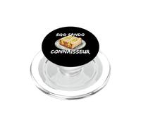 Egg Sando Connaisseur amante gourmet sommelier professionale PopSockets PopGrip per MagSafe