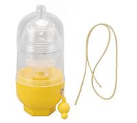 Egg Scrambler Alimentato a mano Golden Egg Maker Comodo strumento da per mescolare tuorli e albumi Materiale ABS Colore giallo Dimensioni 7,5x16,5 cm