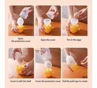 Egg Scrambler Shaker Portable Golden Egg Feing Mescolando Eggs Hand