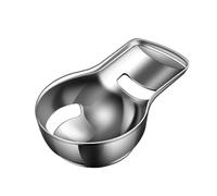 Egg Separator for Raw Eggs, 5.7x9x4cm Stainless Steel Yolk Separator, Compact Food-Grade Kitchen Tool, Sifting Filter Divider for Cooking, Baking, Cake, and Pie