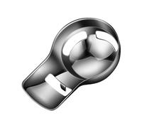Egg Separator Tool - Durable Metal Sifter and Splitter Utility Gadget | Fine Mesh Filter for Baking, Cooking, Cake Preparation, Food Safe Compact Strainer for Kitchen and Culinary Experts
