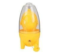 Egg Shaker Spinner Scrambler manuale in plastica con corda da tirare Tuorlo bianco facile da usare per preparare uova d'oro sode e utensili da cucina