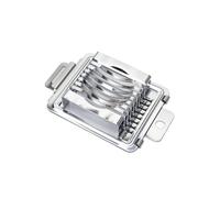 Egg Slicer Heavy Duty Egg Cutter Multi-Function Splitter Slicer Stainless Steel Wire Egg Slicer Mushroom Tomato Cutting Egg Slicer Egg Cutter(1pc, sil