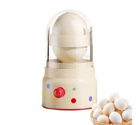 Egg Spinner - 6.1 Inches Mixer Shaker for Quick Blending, Smooth Cooking Prep with Pull Cord, Small Blender for Home, Kitchen, Travel, Camping, Dorm, Apartment, Daily Use