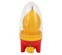 Egg Spinner Egg Scrambler Egg Omogeneizer Estrattore Manuale Forma Divertente Rotazione Ad Alta Torsione Omogeneo Alimentato a Mano Portatile Golden Egg Maker(Rosso)