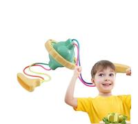 Egg Spinner, gadget da cucina con corda da tirare manuale 10x8 cm | Robusta struttura in ABS da 144 g, soluzione di miscelazione per uova d'oro progettata per bambini e adulti esige