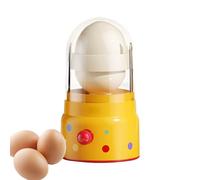 Egg Spinner - Manual Egg Mixer for Cooking, Portable Easy Use with Shaker Puller, Small Blender Kitchen Tool for Home Restaurant Apartment Travel Camping RV Trip Family BBQ 6.1 x 3.15 inches