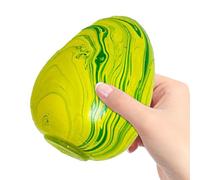 Egg Squeeze Toys, Soft Rebound Silicone Ball, 2.16 Inches Portable Leisure Tool with Sturdy Build, Quiet Fidget Accessory, Stylish Office Ornament with Classic Design, Study Room Organizer for Adults