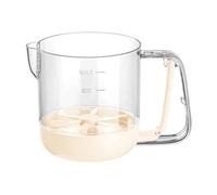 Egg Stir Cup - Automatic Egg Stirring Cup | Hand Pressed Cream Beater | Selff Beating Mug | Eggs Scrambler Cup with Handle | Hand Push Mixer | Kitchen Gadget for Baking & Cooking