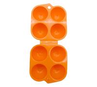 Egg Storage Container - Portable Food Organizer Case, Camping Meal Carrier | Shockproof Portable Oval Holder Storage System, Reusable Hard Shell Travel Protection Organizer Case With Outdoor Kitchen P