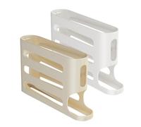 Egg Storage For Refrigerator - Large Capacity Refrigerator Egg Organizer | 4 Layer Feed Storage Rack, Egg Container Space Saving Kitchen Shelf Holder Fresh Food Preservation Box