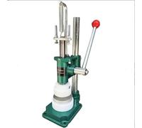 Egg Tart Press, Produttore di torte manuale con muffa di grado alimentare, Leva ergonomica per croste uniformi, base in ghisa robusta, Strumento di cottura compatto per cucina domestica, dessert, bisc