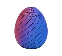 Egg Twist Toy, Portable Sensory Fidget Gadget, Stress Relief Puzzle Egg with Rotating Segments Design, Pocket Size Tension Relief Toy, Kids School Desk Travel Entertainment Toys 2.36x2.36x2.76 Inches