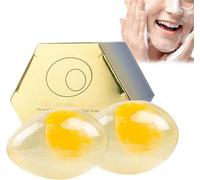 Egg White Soap, Egg White Soap For Face, Egg Shape Scented Botanical Soap Bar, Egg White Bar Soap, Advanced Handmade Egg Shaped with Kojic & Hyaluronic Acid Soap, Natural Ingredients- (2Pcs)