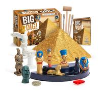 Eggbox Antico Egitto Set di scavi per bambini - Piramide Dig giocattolo con 12 tesori egiziani, STEM giocattolo archeologia educativa regalo per bambini dai 6 7 8 9 10 anni