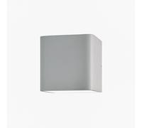 Egger Licht EGG DLS Applique Gino, bianco, 3.000 K, 10x10 cm, dimmerabile Egger Licht
