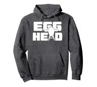 Egghead - Maglietta divertente per barbecue Kamado Smoker Grilling Pitmaster Felpa con Cappuccio