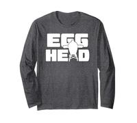 Egghead - Maglietta divertente per barbecue Kamado Smoker Grilling Pitmaster Maglia a Manica