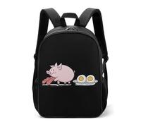 Eggs And Bacon - Zaino casual da viaggio, con cinghie regolabili, per donne e uomini