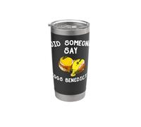 Eggs Benedict Apparel - Simpatico design per amanti delle uova Bicchiere termico in acciaio inox doppia parete