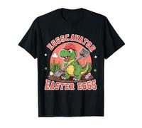 Eggscavator Dino Easter Egg Hunt Adventurer Design Maglietta