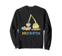 Eggscavator - Escavatore pasquale divertente caccia alle uova Felpa