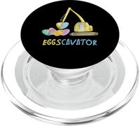 Eggscavator - Escavatore pasquale divertente caccia alle uova PopSockets PopGrip per MagSafe